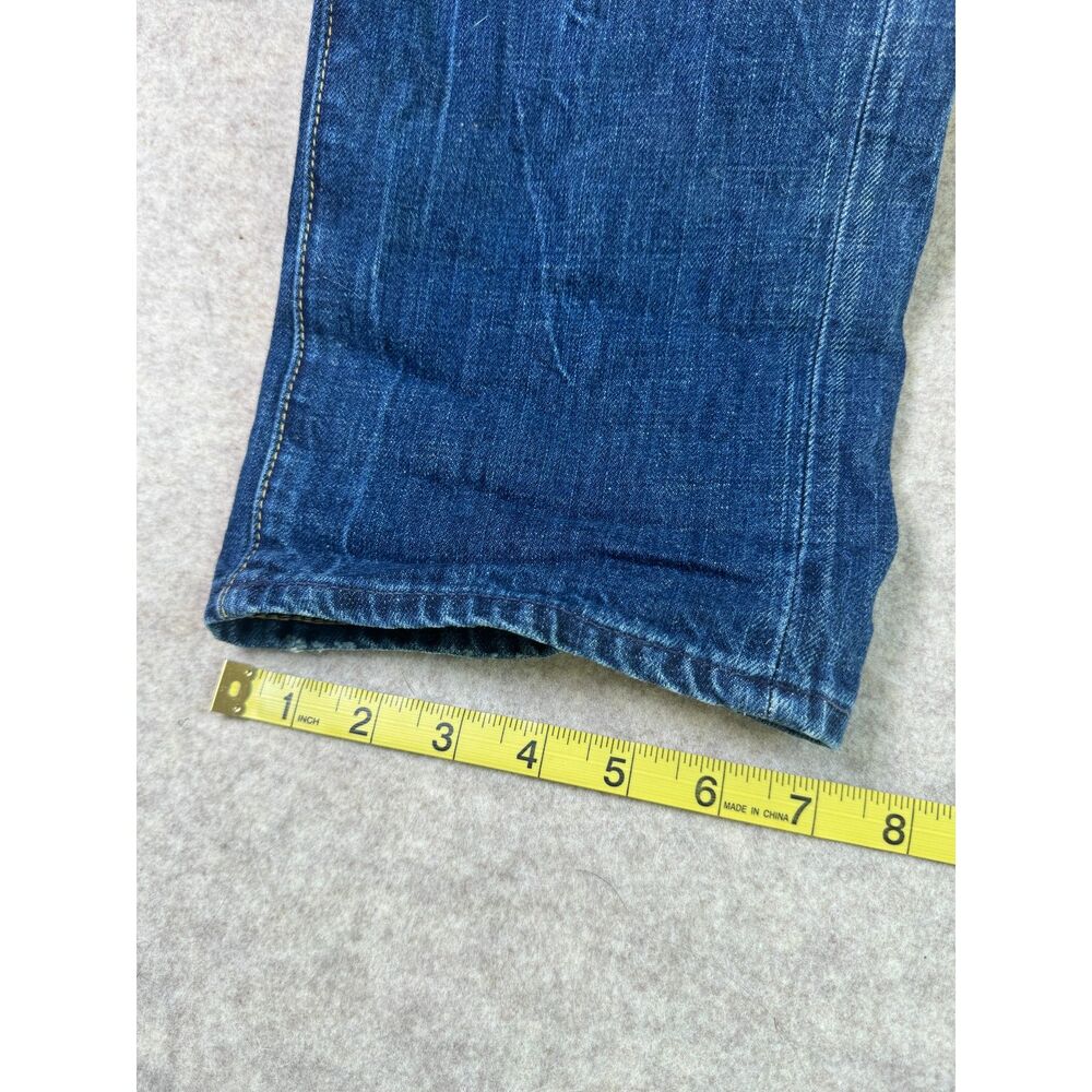 J.Crew Vintage Slim Jeans Womens 27 Distressed Dark Wash Denim Boyfriend Cotton - Picture 10 of 11